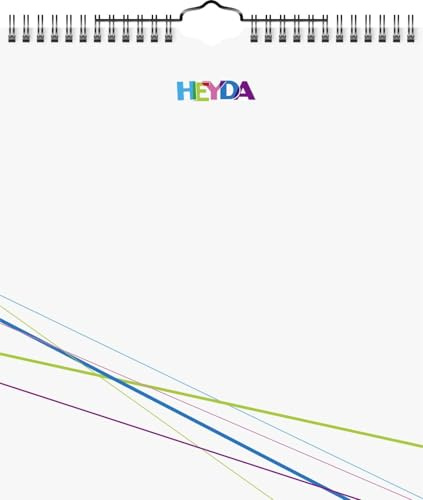 5x HEYDA Kreativkalender Immerw21, 5x24 ws