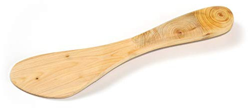 Noarootsi Noavabrik Buttermesser aus natürlichem, nordischem, unbehandeltem Wacholderholz handgefertigt 170mm