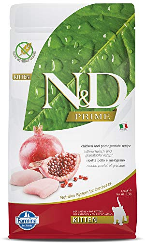 Farmina Natural & Delicious N&D PRIME CAT CHICKEN & POMEGRANATE KITTEN 1.5KG