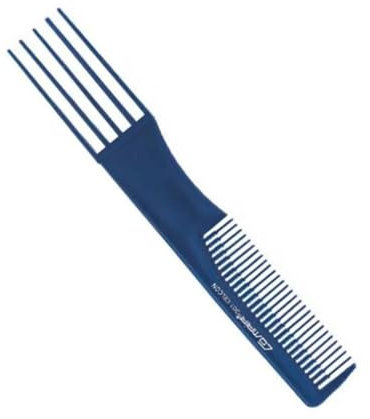 Comair Peigne à Fourches 5 Dents à Crêper Bleu M301