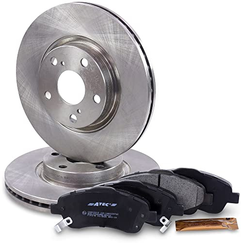 BESTPRICE ATP Bremsenset Vorderachse inkl. Bremsscheiben Belüftet Ø 295 mm +