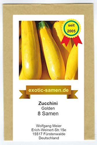 Zucchini - Gelb - Golden - 8 Samen