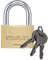 Stanley Lucchetto Arco Standard in Acciaio Cementato, Corpo in Ottone Massiccio 60 mm, 3 Chiavi, S742-033