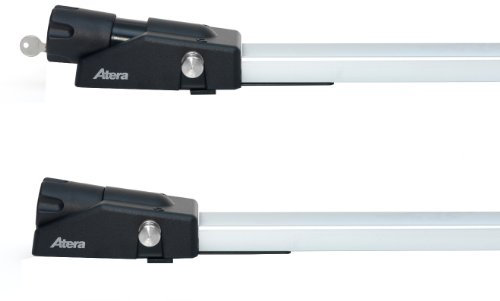 Atera 082221 PKW Fahrradträger Giro Speed - Aluminium Silber - Auto-Dachträger für 1 Rennrad oder Mountainbike bis 17 kg