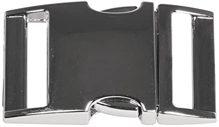 RAYHER 55381606 Gürtelschnalle, 3 x 5 cm, SB-Beutel 1 Stück, silber