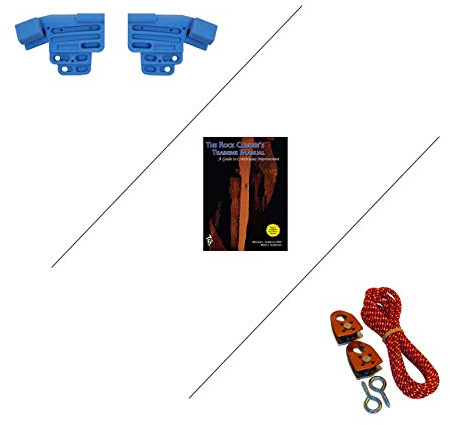 TRANGO Rock Prodigy Training Center Hangboard, Elite Package