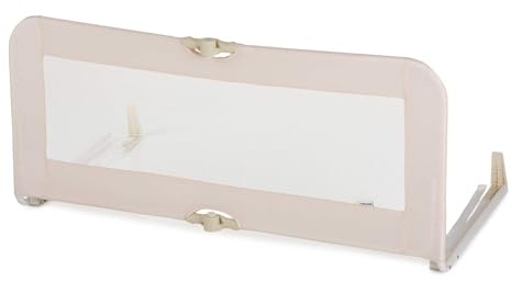hauck Barriere de Securite Enfant Lit Sleep N Safe Plus 108 x 50 x 44 cm - Protection Lit Enfant et Adulte - Portable, Amovible, Légère, Pliable et Universelle - Beige