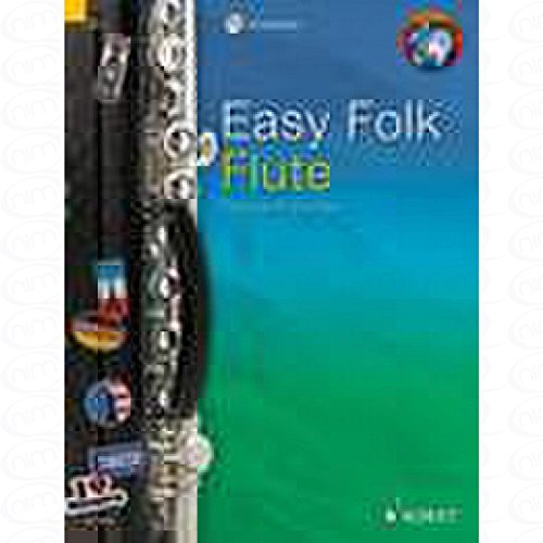 Easy Folk Flute - arrangiert für Querflöte - mit CD [Noten/Sheetmusic]