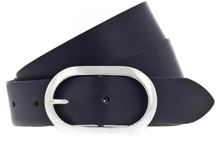 Vanzetti Gürtel Damen Leder Belt Ledergürtel Damengürtel 30 mm Doppelschließe