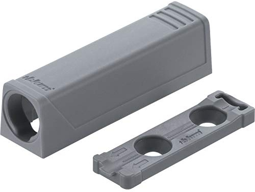 BLUM Öffnungssystem Tip-On mit Adapterplatte zum Anschrauben | 2 Stück