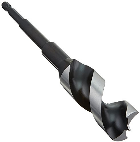 Wood Owl 1 Diameter x 6 1/2 OverDrive Fast Boring Ultra Smooth Auger Brad Point Boring Bit 03704