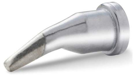 Weller T0054442799 - Punta de soldador LT, forma de cincel curvado 30°, 1,6 x 0,8 mm