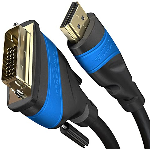 KabelDirekt – HDMI DVI Adapter Cable – 20ft