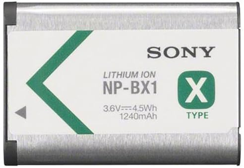 Sony NP-BX1/M8 Lithium-Ion X Type Battery (Silver)