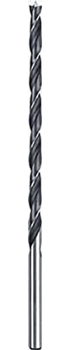 kwb Balkenbohrer Ø 6 mm x 250 mm in Industriequalität, extra lang mit 1-Fasen Spiralform für präzise Bohrungen