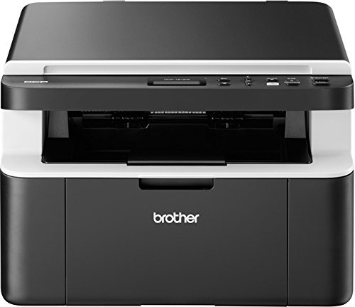 Brother DCP-1612W, Monochrom , Kompaktes 3-in-1 Multifunktionsgerät (Laserdrucker, digitaler Kopierer, Farbscanner, 2.400 x 600 dpi, USB 2.0, WLAN) dunkelgrau