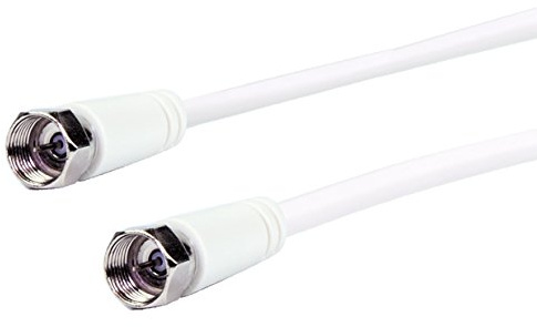 SCHWAIGER -KVCHQ150 532- SAT-Empfängerkabel/ 15 m Anschlusskabel/Bild- und Tonübertragung/konfektioniert/ 90 dB/F-Stecker > F-Stecker/weiß