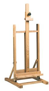 Tischstaffelei No.3 - Stabiler Standfuß, Buchenholz 76 cm