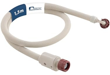Zulaufschlauch | Mit integrierter Schlauchplatzsicherung | Spül- und Waschmaschinenschlauch | Geräteanschluss-Zulaufschlauch | 150 cm