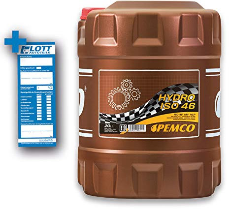 Hydro ISO 32 Hydraulic Oil ISO Viscosity Grade 46, ISO 11158 (HM), DIN 51524-2 20 Liter