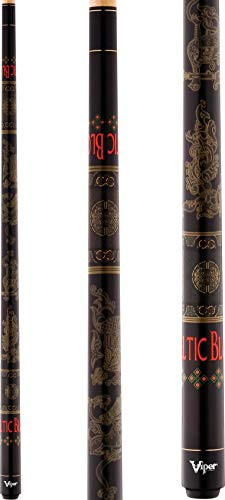 Viper by GLD Products Underground 58 2-Piece Billiard/Pool Cue, Celtic Blood, 19 Ounce,Black,50-0658-19