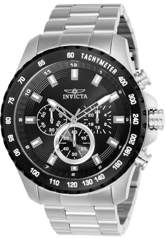 Invicta Speedway Edelstahl Herren Quarzuhrwerk - 48mm