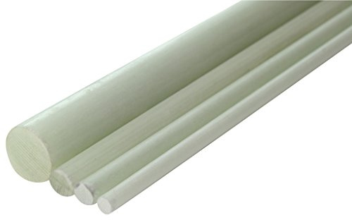 GFK Glasfaser Stab 6 mm pultrudiert Länge 1000 mm Glasfaserstab Glasfaserstäbe Glas Faser