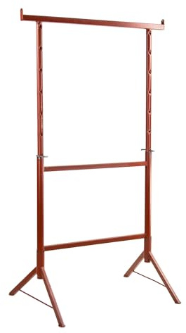 DEMA Gerüstbock höhenverstellbar – Maurerbock, Unterstellbock, Baugerüst – stabil, klappbar, belastbar – bis 150 kg, für Bau, Werkstatt, Renovierung, Heimwerken, Montage