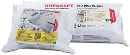 48 Rheosol Wischdesinfektionstücher im Flow Pack, 1 x 48 Stück