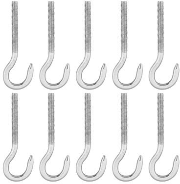 Yasorn Viti a gancio M4 in acciaio inox per appendere 10 pezzi