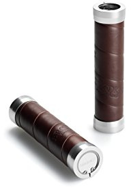 BioCision Brooks Slender Leather Lenkergriffe braun