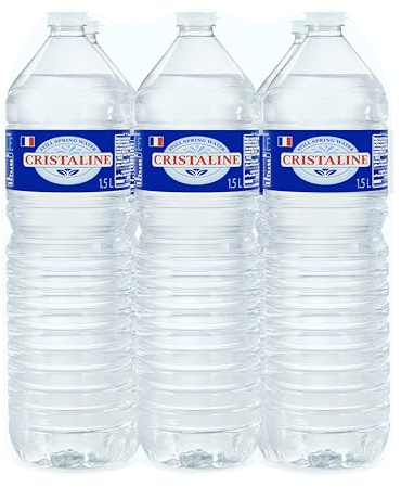 Cristaline Eau de Source Etat Naturel, 6 x 1.5L
