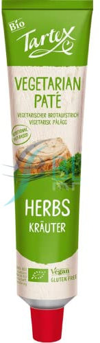 Tartex Organic Herb Pate Tube, 200g