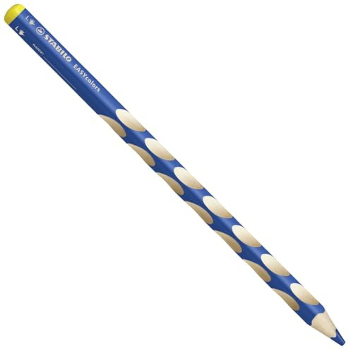 Ergonomischer Buntstift für Linkshänder - STABILO EASYcolors - Einzelstift - ultramarinblau