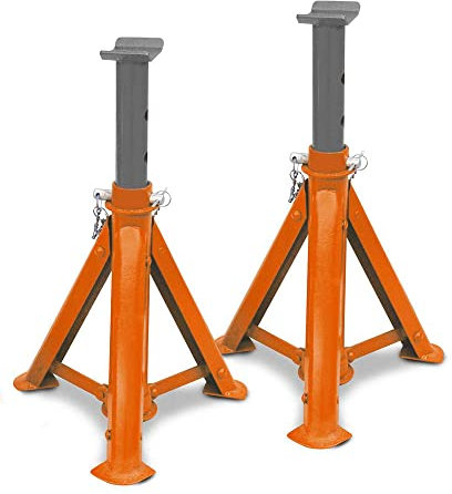 Stürmer Unicraft 6201305 UBK 3000 Lot de 2 chandelles pliables et réglables en hauteur 4 niveaux de grille