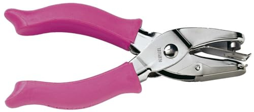 Fiskars Heart Shape Craft Hole Punch - Handheld Paper 1/4 Single Hole Punch with Cushioned Grip - Scrapbooking and Greeting Card Arts Tool