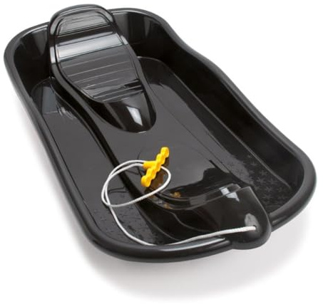 Dantoy Bob Sledge with Pull Rope, Toboggan for Winter Snow, Made in Denmark (Various Colours)