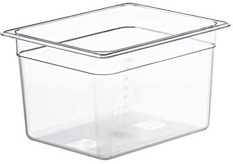 Sous-Vide LIPAVI C10-11,3 litres, 32,3 x 26,2 x H : 20,3 cm. Polycarbonate solide et transparent. Couvercles assortis pour Anova, Wancle et autres marques. Vendus séparément. Convient au N10X