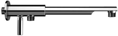 Rubinetterie REMER Braccio Doccia con DEVIATORE cm 40 Design Minimal