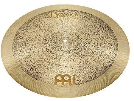Meinl Cymbals Byzance Jazz Plato Tradition Flat Ride de 22 pulgadas (55,88cm) Platillos de Batería - Bronce B20, Acabado Tradicional (B22TRFR)