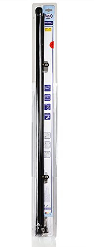 alca® Auto-Sonnenrollo 90 cm zum Anschrauben für Autofenster UV Schutz Sonnenblende Einhand-Einrollfunktion Sonnenschutz Auto LKW Babys Kinder