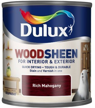 Quick Drying Interior/Exterior Woodsheen RICH MAHOGANY 750ML by Dulux