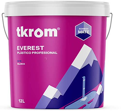 Pintura plastica Tkrom everest blanco mate 20 kg