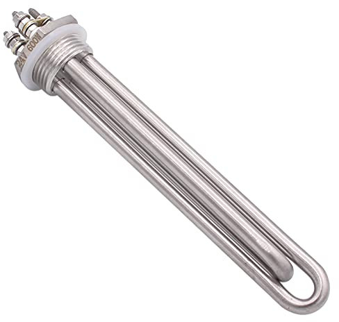 Dernord Submersible Water Heater Element with Double U Type Immersion Heater 24v 600watt