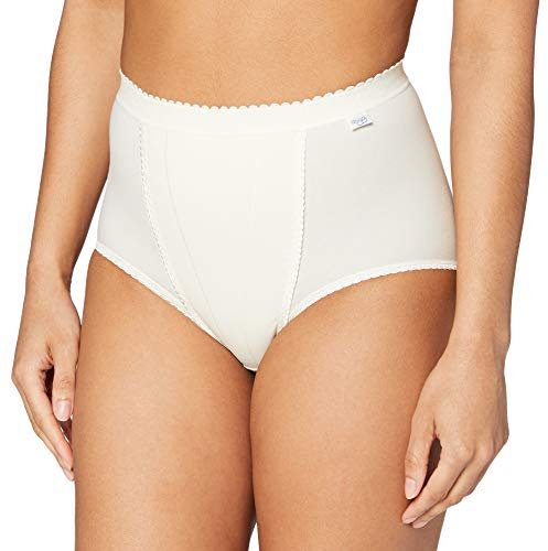 Sloggi Damen, SLOGGI CONTROL Maxi, Unterhose, Elfenbein (0038 Chrysanthème), 42