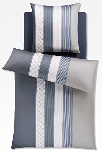 Joop! Bettwäsche Cornflower Stripe deep Coal