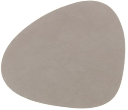 LindDNA Glasuntersetzer Curve, 11x13 cm, in der Farbe Hellgrau, 981182