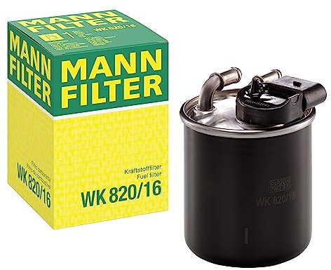 MANN-FILTER WK 820/16 Filtro de combustible - para Automóviles + Vehículos de transporte