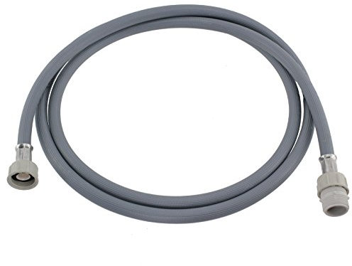 SPARES2GO Straight End Cold Water Fill Inlet Hose Extension for Grundig Dishwasher (2.5M)