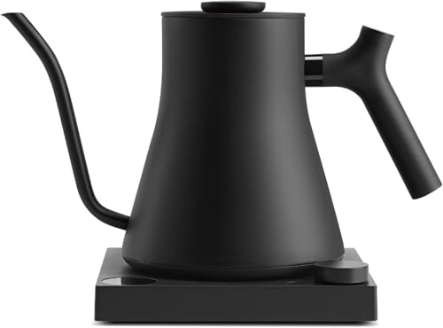 Fellow Stagg EKG Pro, hervidor eléctrico con pico de cuello de cisne – Pour-over para café y té – EU Negro Mate